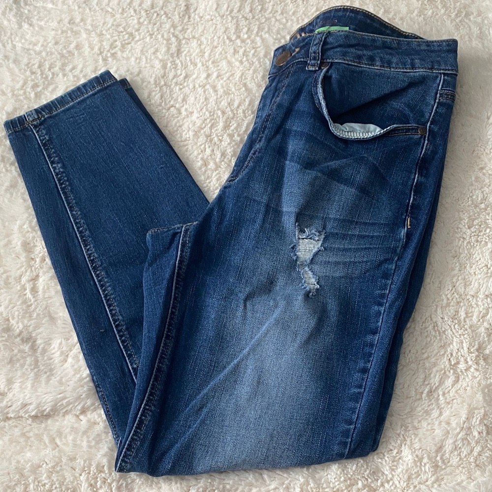 🍄Elegant Indigo Women's Skinny Jeans